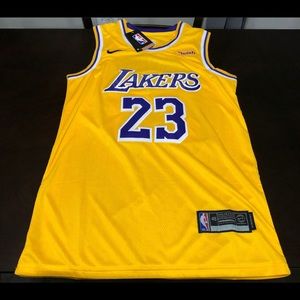 Nike LeBron James Men's Jersey LA Lakers New Large